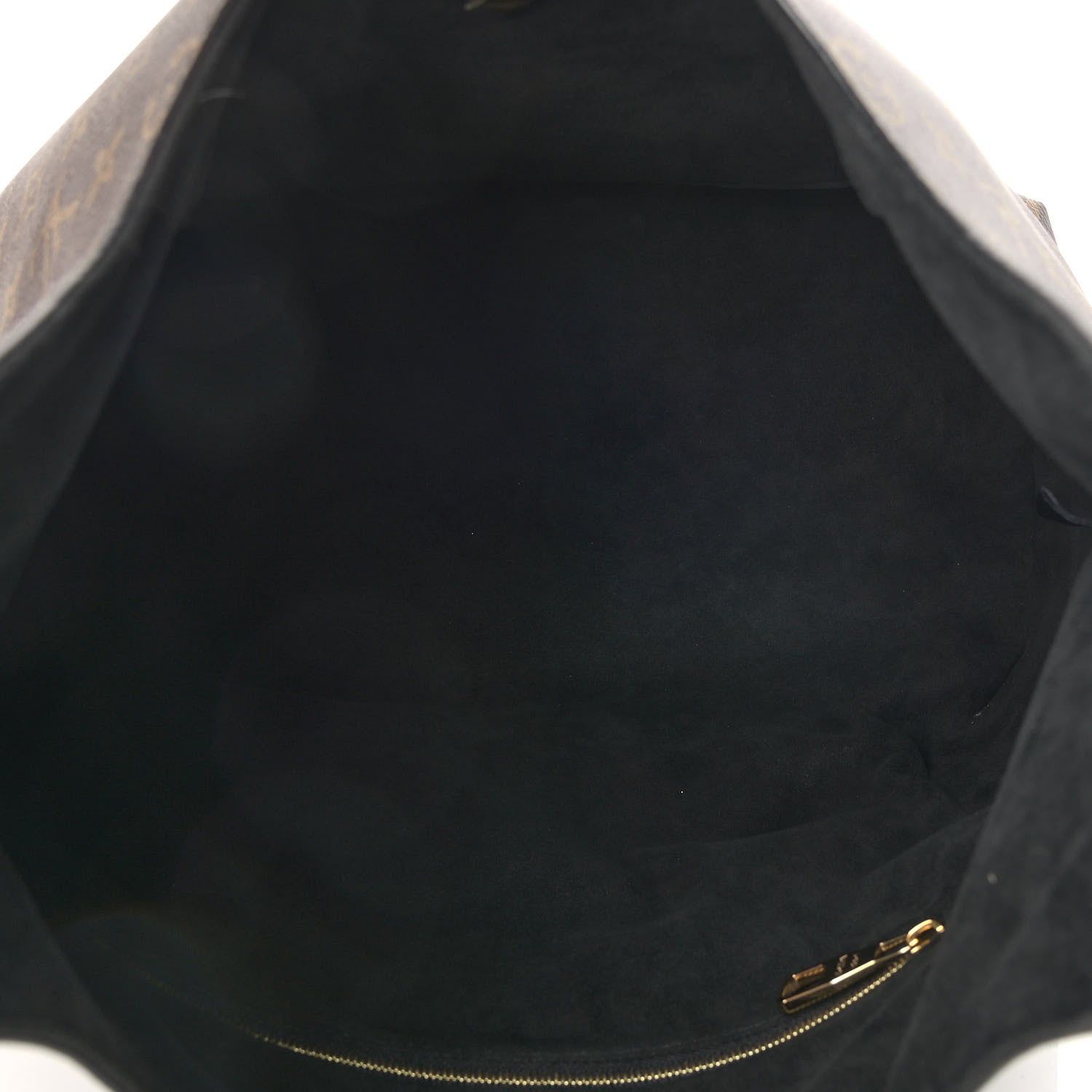 Louis Vuitton Monogram Flower Hobo Black 5 of 12
