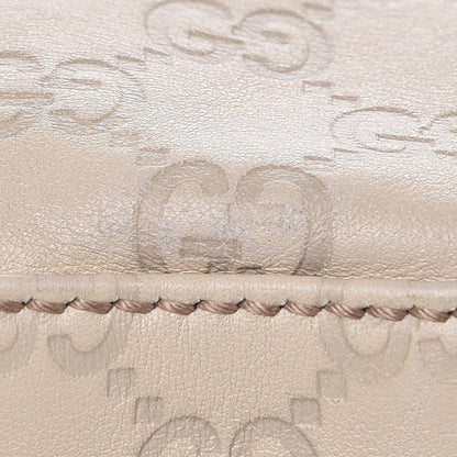 Gucci Guccissima Small Pelham Shoulder Bag Off White 10 of 10