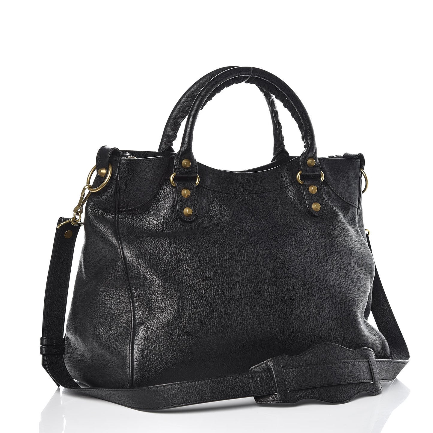 Chevre Classic Gold Hardware Velo Black