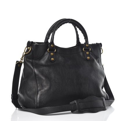Balenciaga Chevre Classic Gold Hardware Velo Black 3 of 10