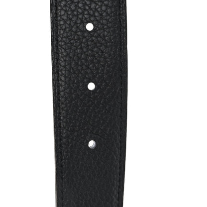 Hermes Chamonix Togo 32mm H Belt  95 38 Black 4 of 6