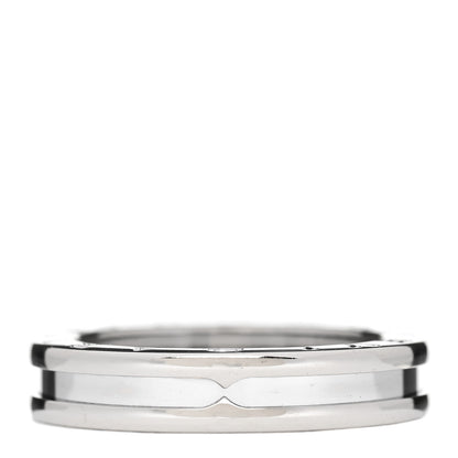 Bulgari 18K White Gold B.Zero1 One-Band Ring 57 8 1 of 4