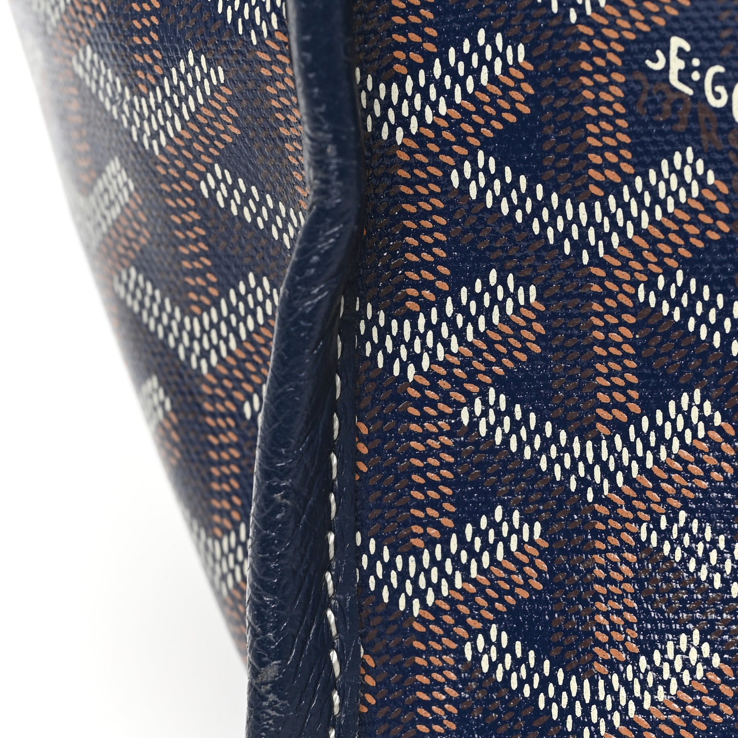 Goyardine Villette Tote Blue
