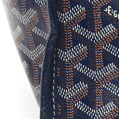 Goyard Goyardine Villette Tote Blue 12 of 12