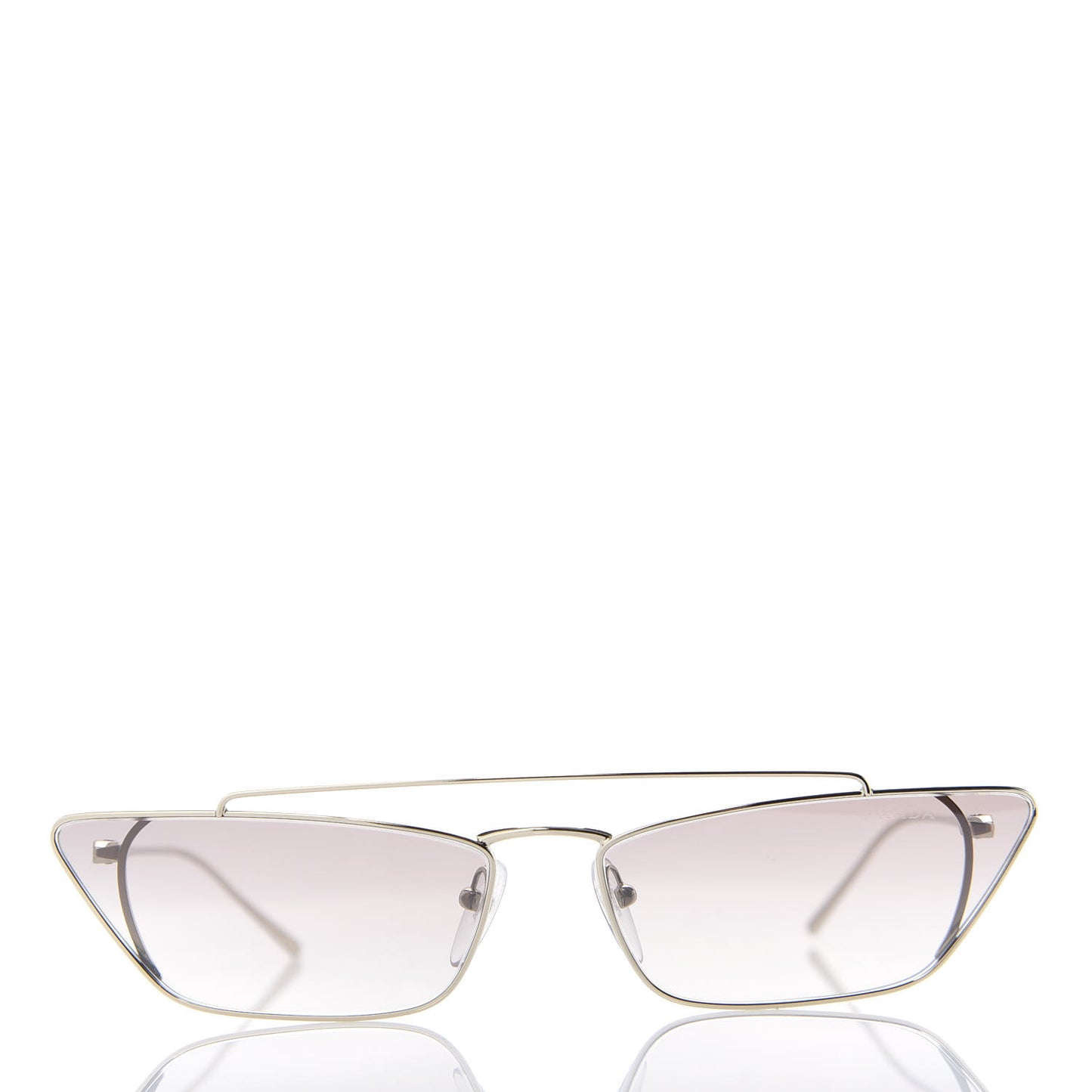 Metal Cat Eye Sunglasses SPR 64U Gold