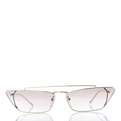 Prada Metal Cat Eye Sunglasses SPR 64U Gold 3 of 8