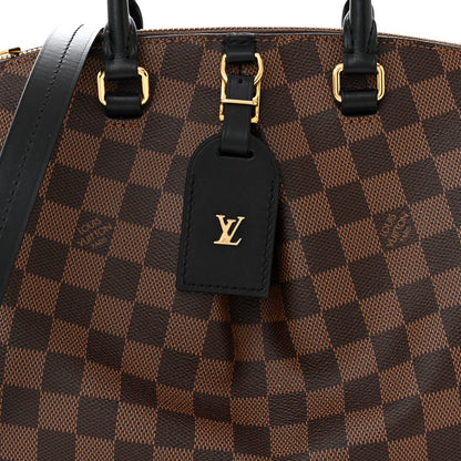 Louis Vuitton Damier Ebene Odeon Tote PM Black 7 of 9