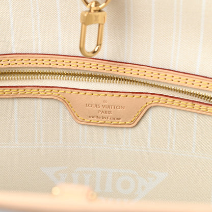 Louis Vuitton Monogram Giant By The Pool Neverfull MM Blue 7 of 11
