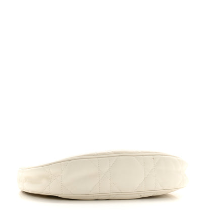 Christian Dior Lambskin Cannage CD Lounge Bag Latte 4 of 13