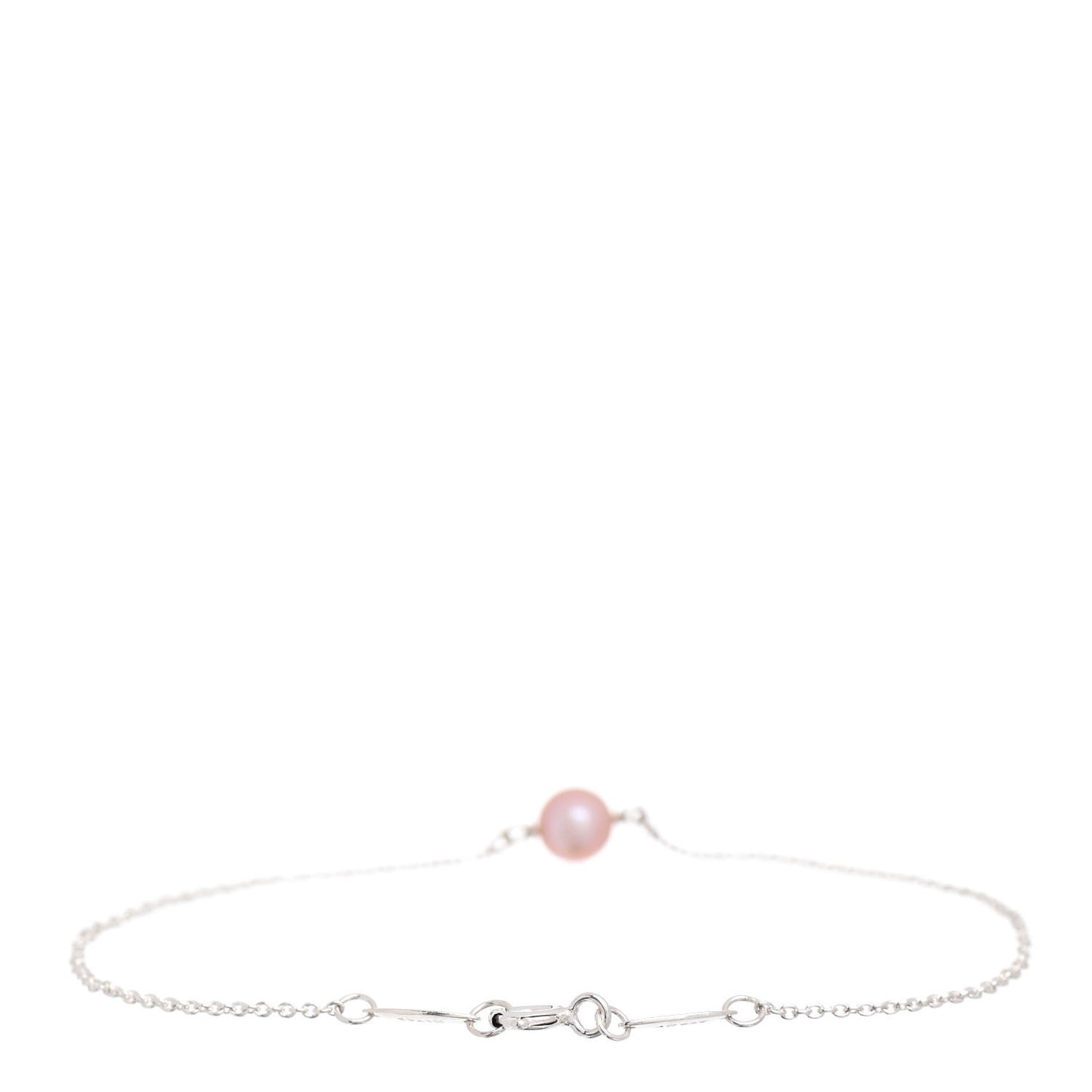 Sterling Silver Pink Pearl Elsa Peretti Pearl By The Yard Bracelet
