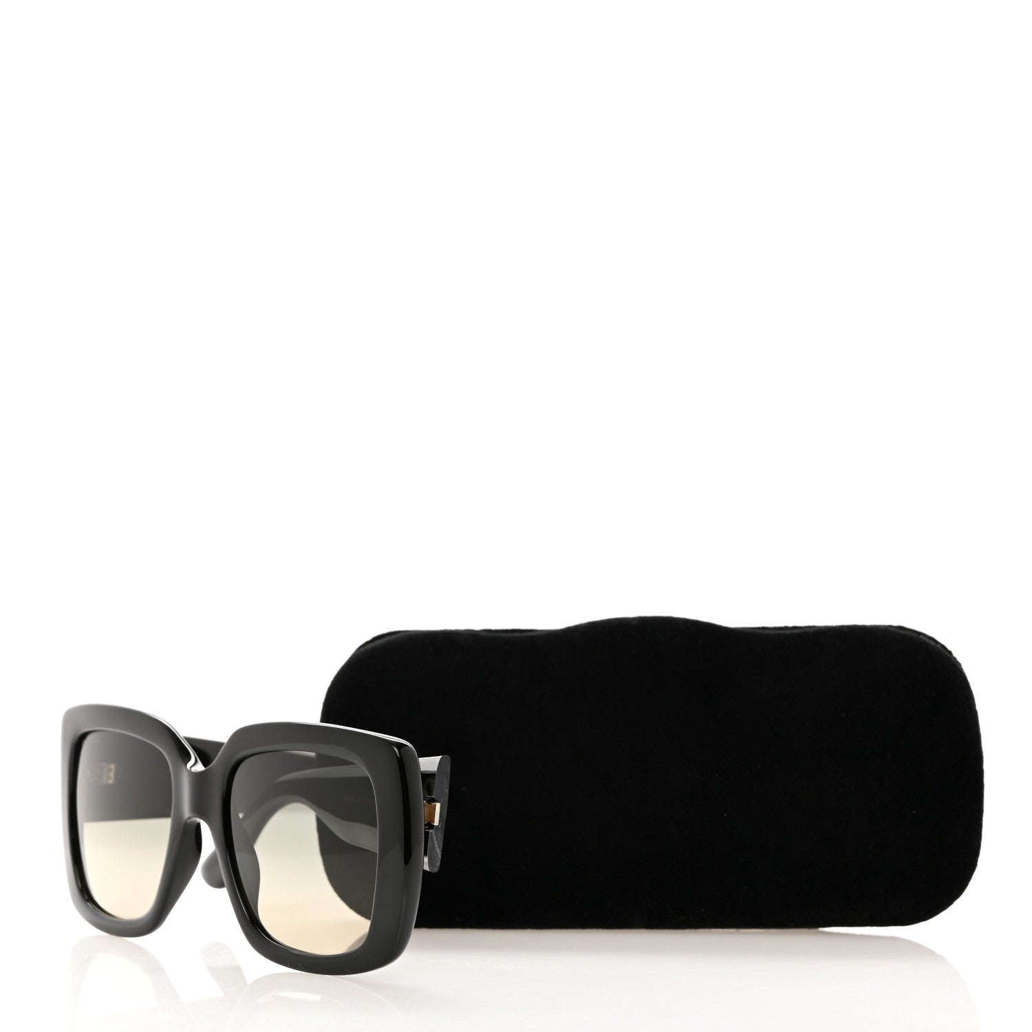 Gucci Acetate Square Frame Sunglasses GG0141S Black 8 of 8