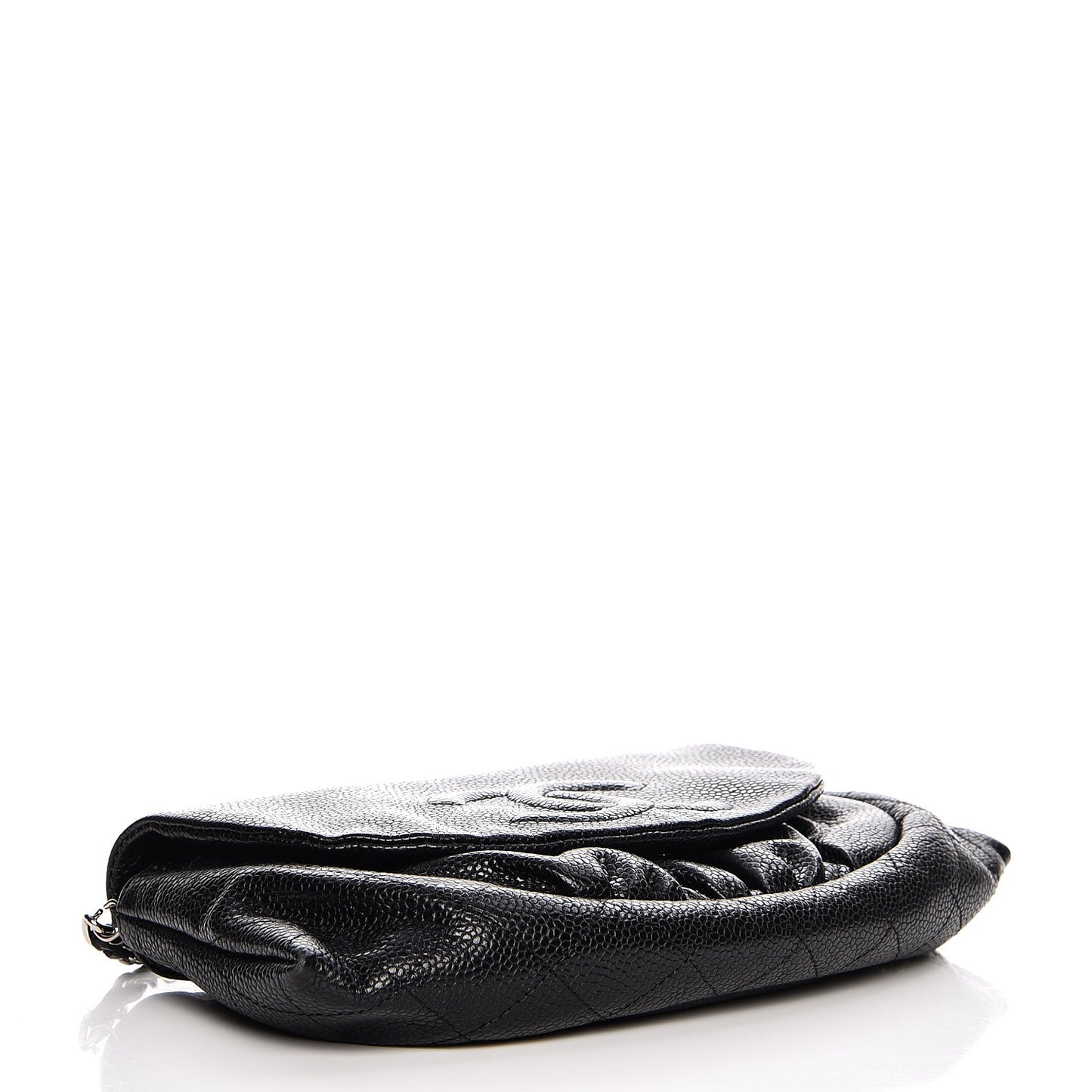 Caviar Half Moon Wallet On Chain WOC Black