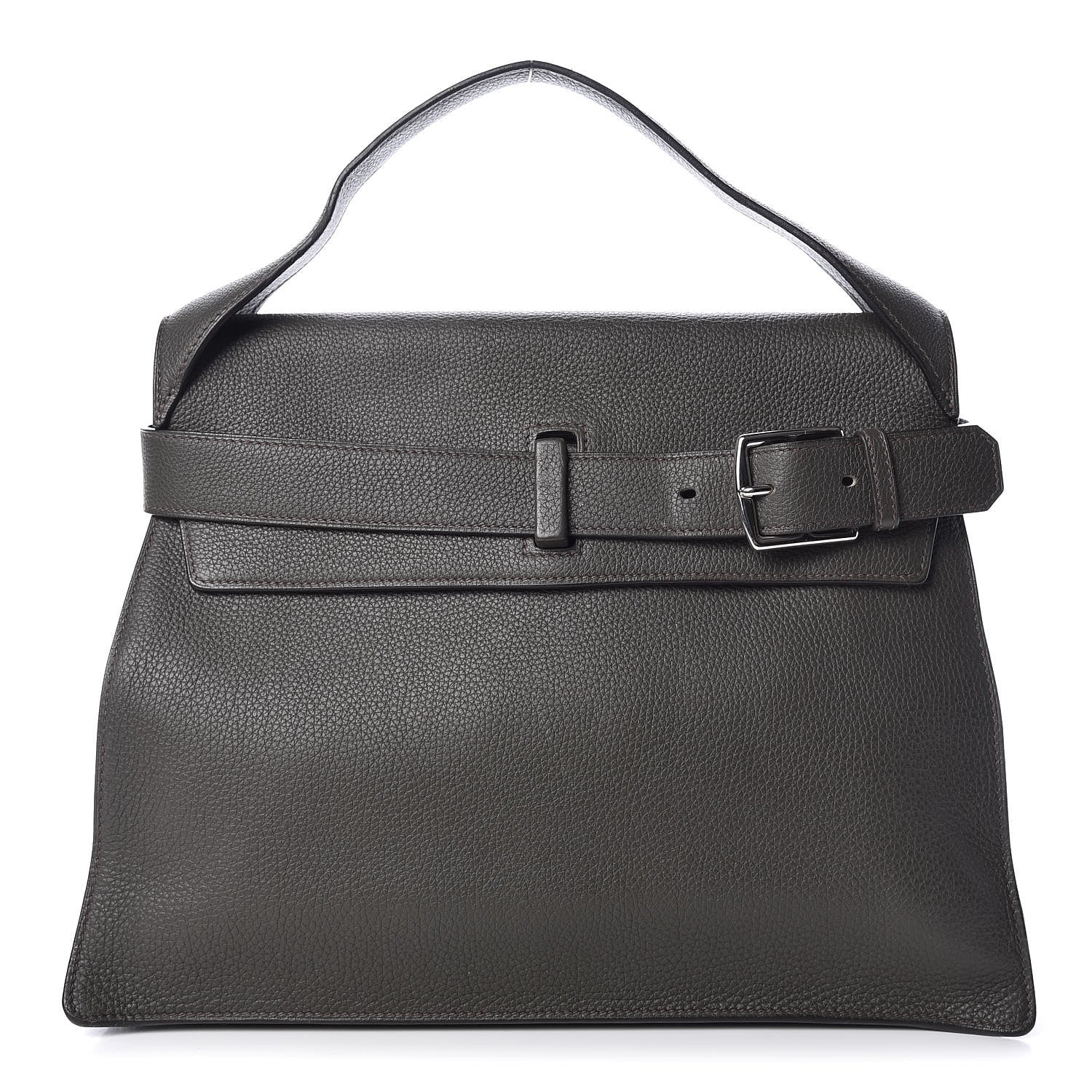 Hermes Taurillon Clemence Etribelt Vert De Gris 1 of 11