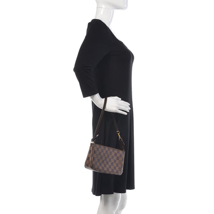 Louis Vuitton Damier Ebene Pochette Accessories NM 2 of 9