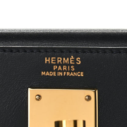 Hermes Box Kelly Retourne 32 Black 6 of 13