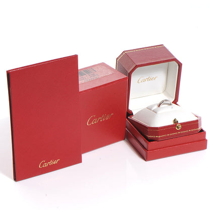 Cartier 18k White Gold Happy Birthday Band 47 US 4 5 of 5
