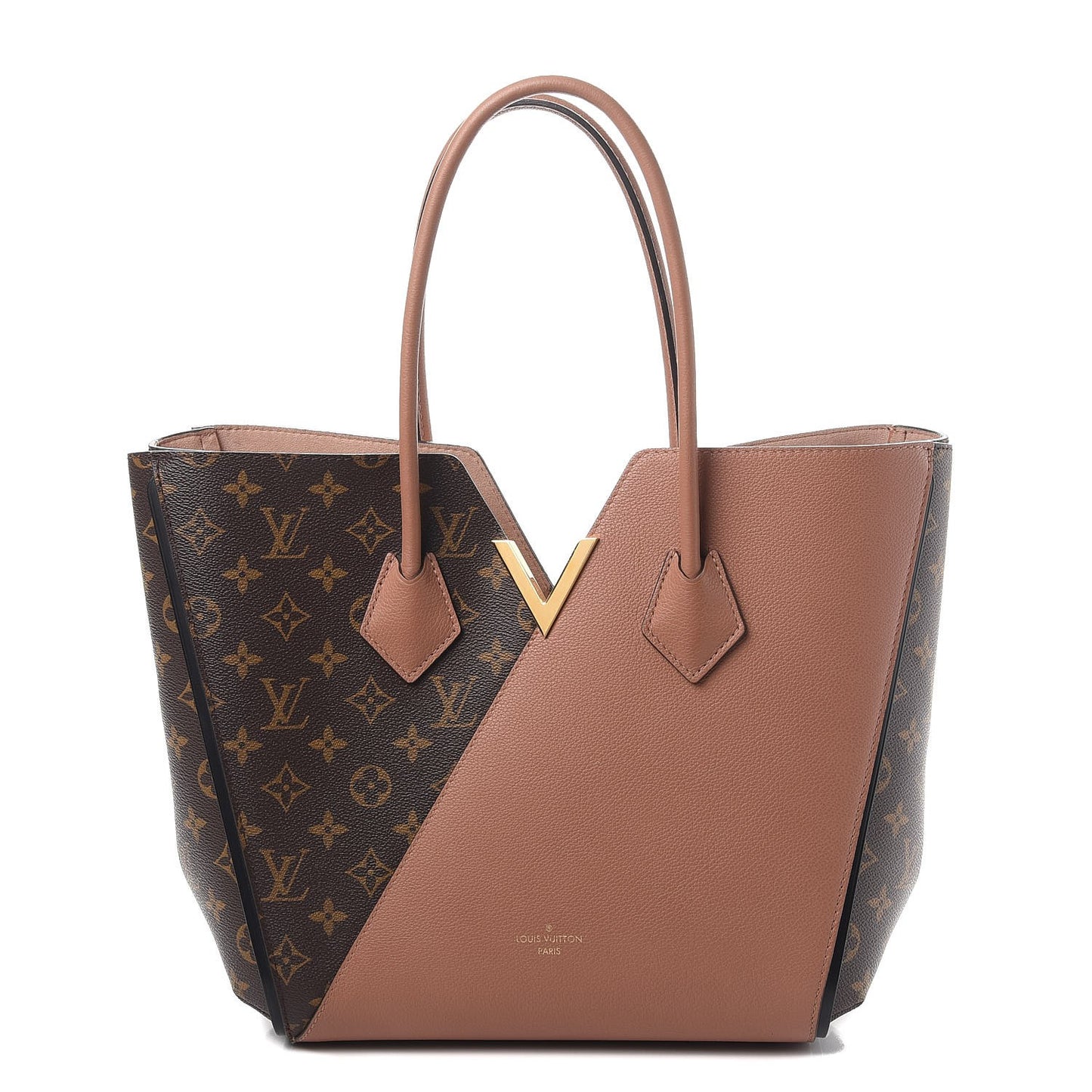 Calfskin Monogram Kimono Tote Bois de Rose