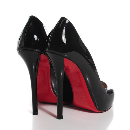 Christian Louboutin Patent Argotik 120 Pumps 37 Black 4 of 7