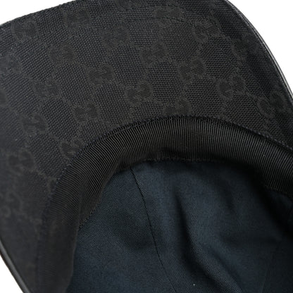 Gucci Monogram Web Baseball Hat L Black 10 of 10