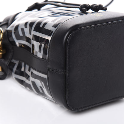 Fendi TPU FF Vitello Grace F is Fendi Mini Mon Tresor Bucket Bag Black 8 of 11