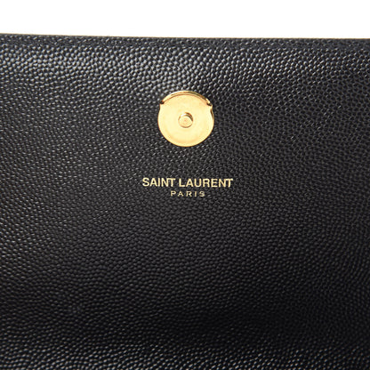 Saint Laurent Grain De Poudre Small Monogram Kate Satchel Black 8 of 11
