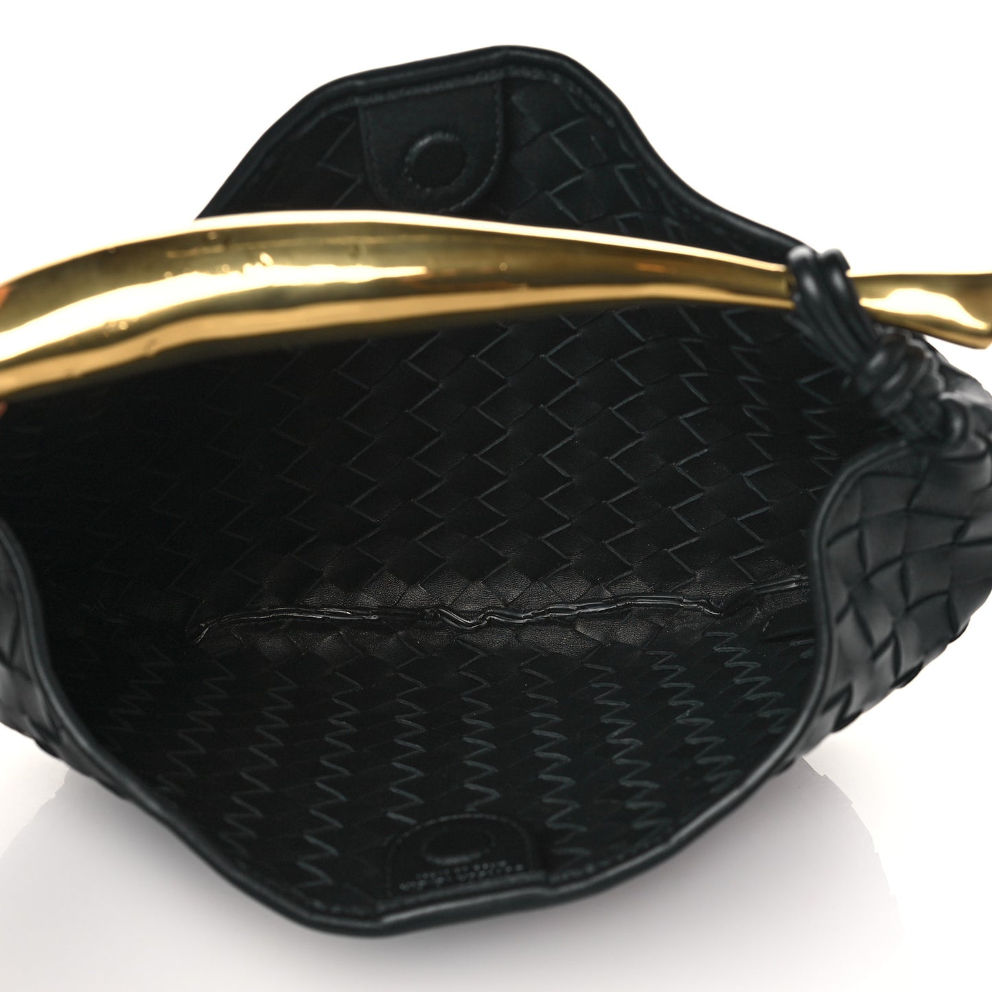 Nappa Intrecciato Sardine Bag Black