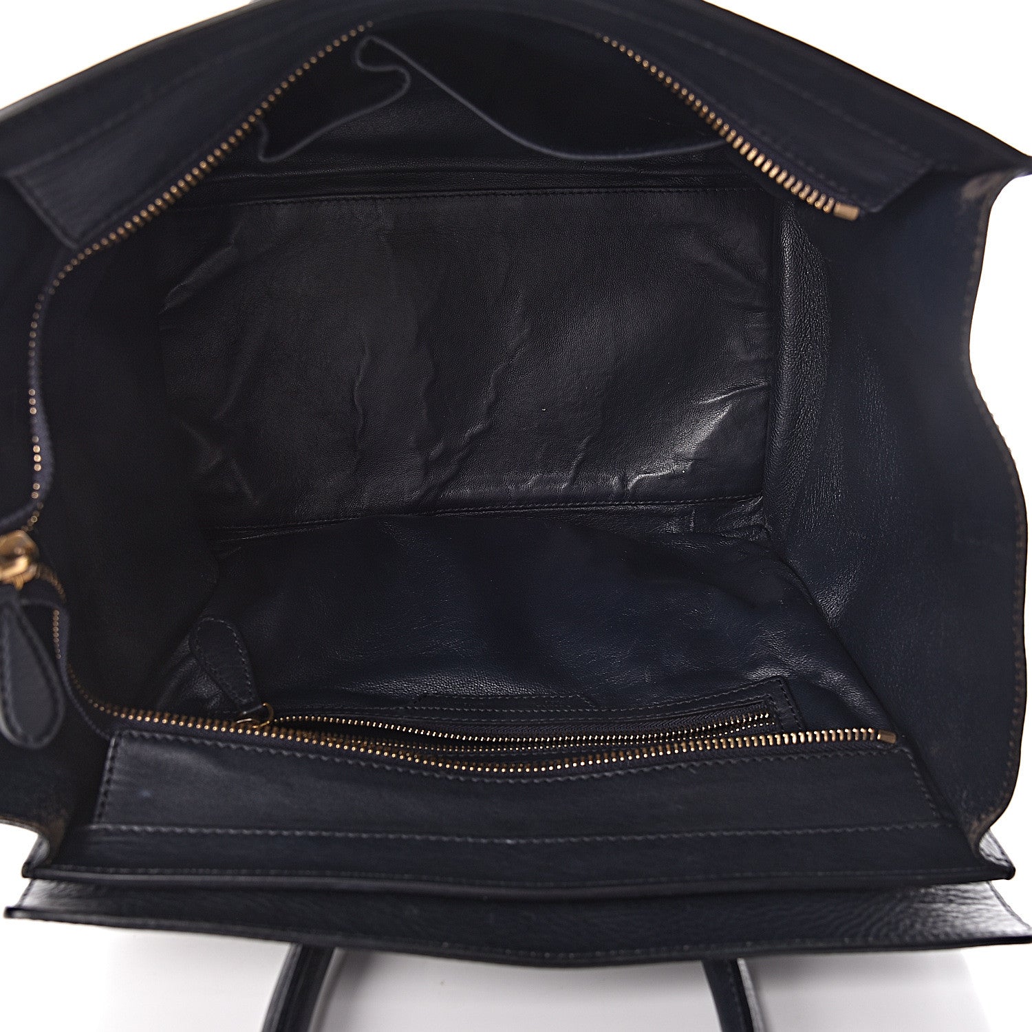 Celine Smooth Calfskin Mini Luggage Navy Blue 5 of 12