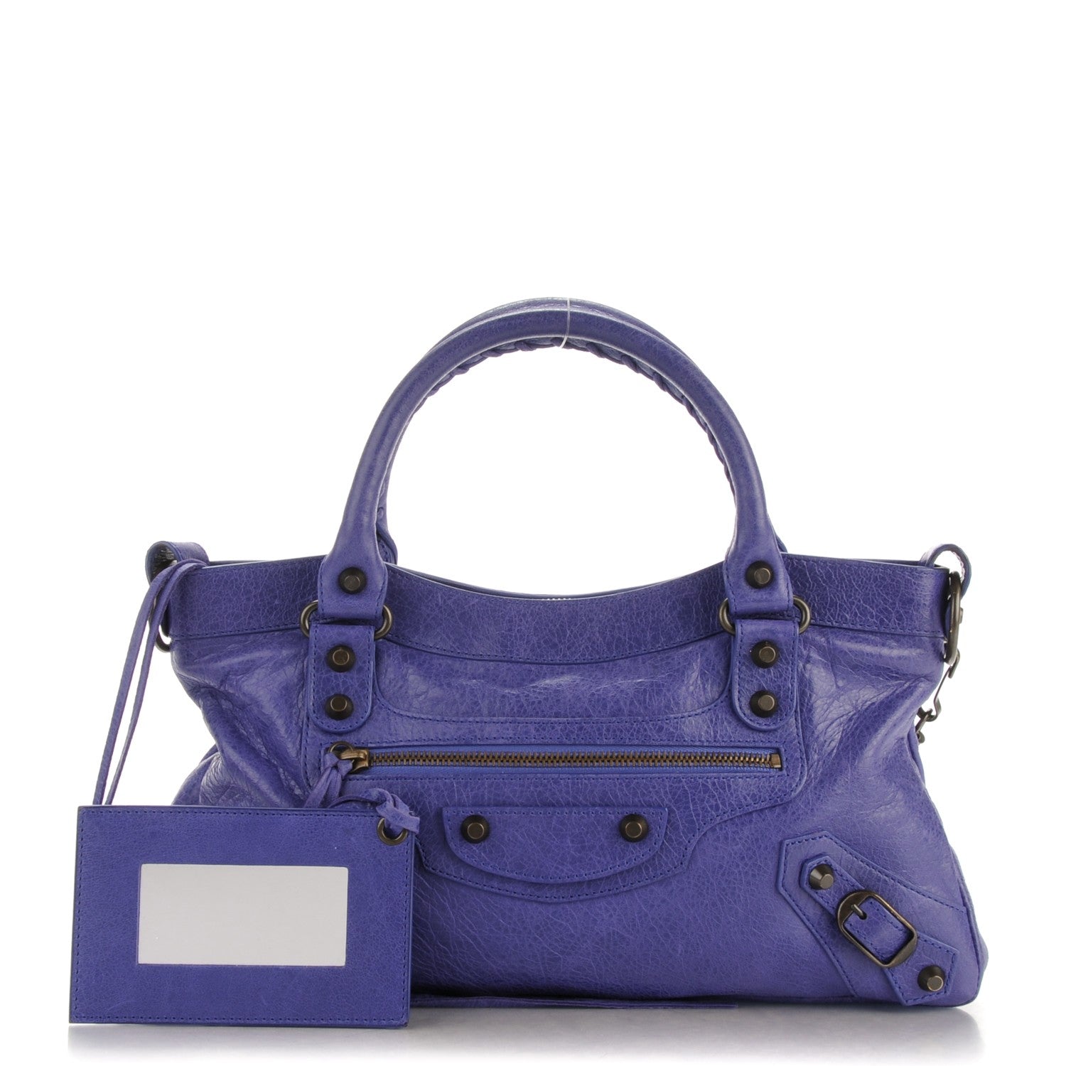 Balenciaga Agneau Classic Hardware First Bleu Lavande 1 of 7