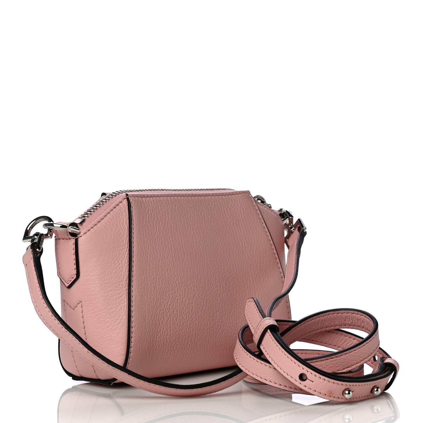 Sugar Goatskin Nano Antigona Candy Pink