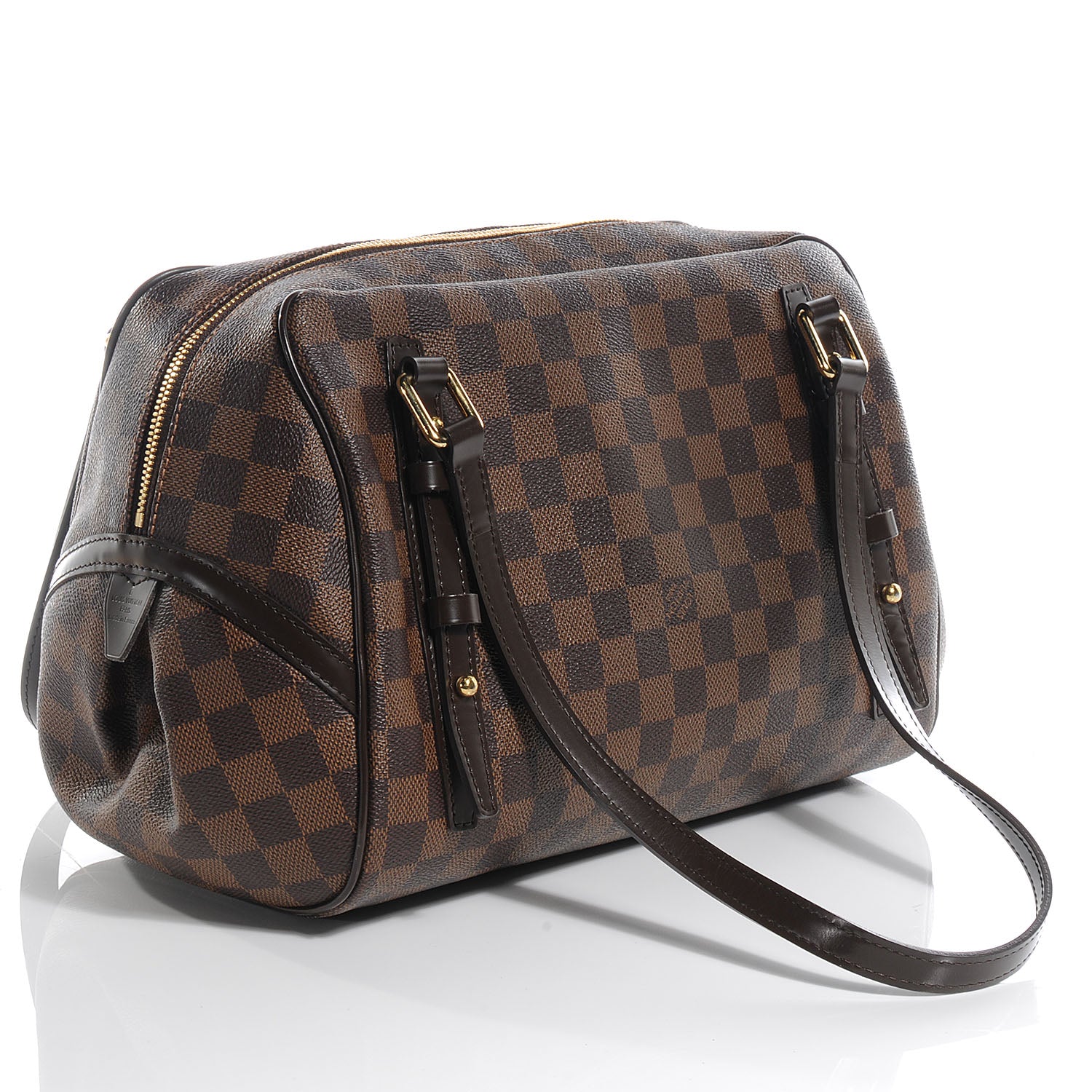 Louis Vuitton Damier Ebene Rivington GM 3 of 7