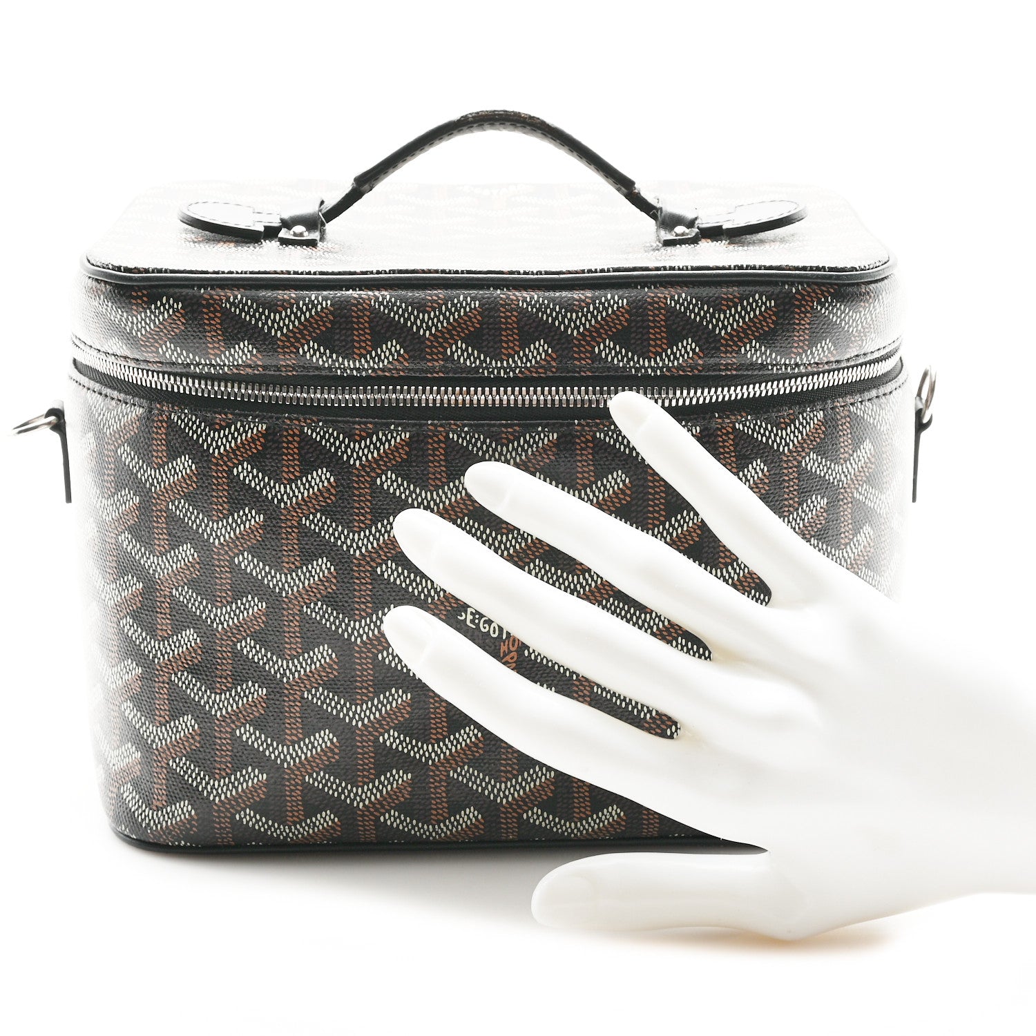 Goyard Goyardine Muse Vanity Case Black 2 of 7