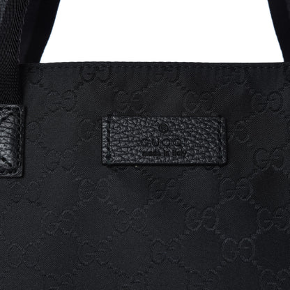 Gucci Nylon Monogram Vertical Tote Black 10 of 10