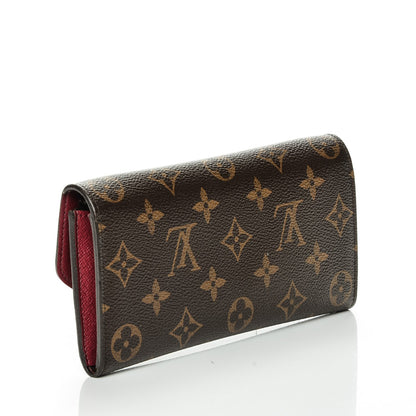 Louis Vuitton Monogram Emilie Wallet Fuchsia 3 of 6