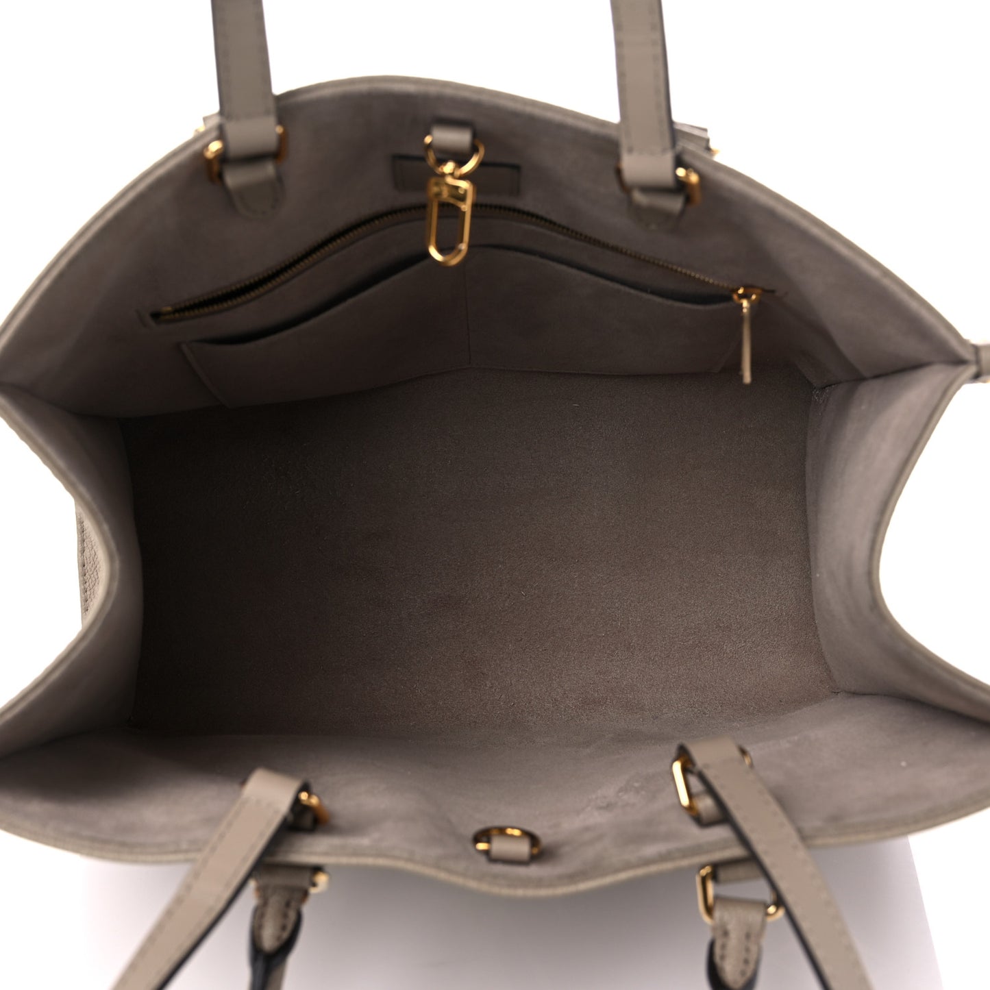Empreinte Monogram Giant Onthego MM Tourterelle Creme