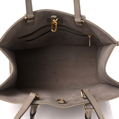 Louis Vuitton Empreinte Monogram Giant Onthego MM Tourterelle Creme 5 of 20