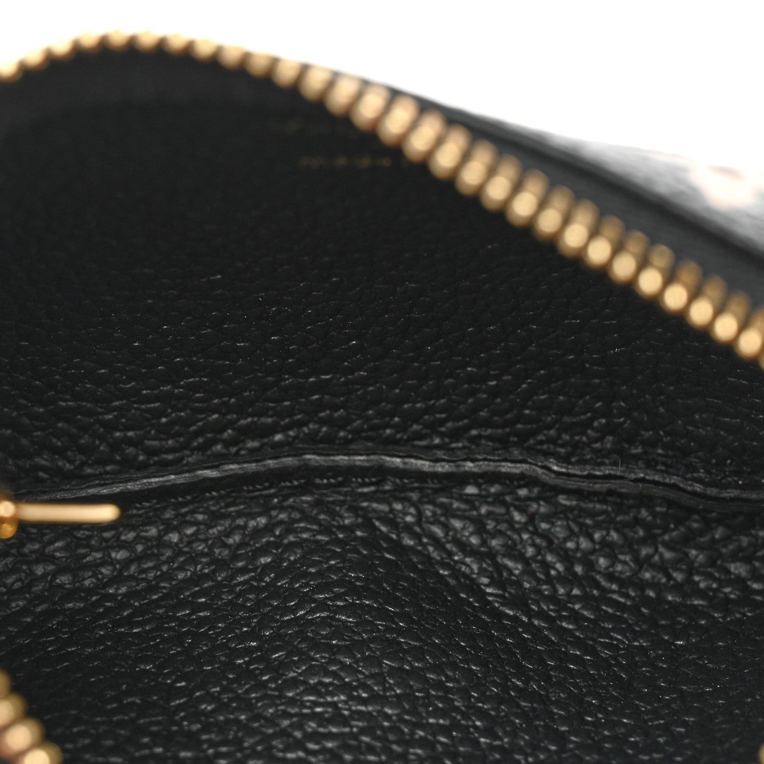 Louis Vuitton Empreinte Monogram Giant Key Pouch Black Beige 5 of 7