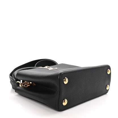 Louis Vuitton Taurillon Enamel Chain Capucines BB Black Multicolor 4 of 9