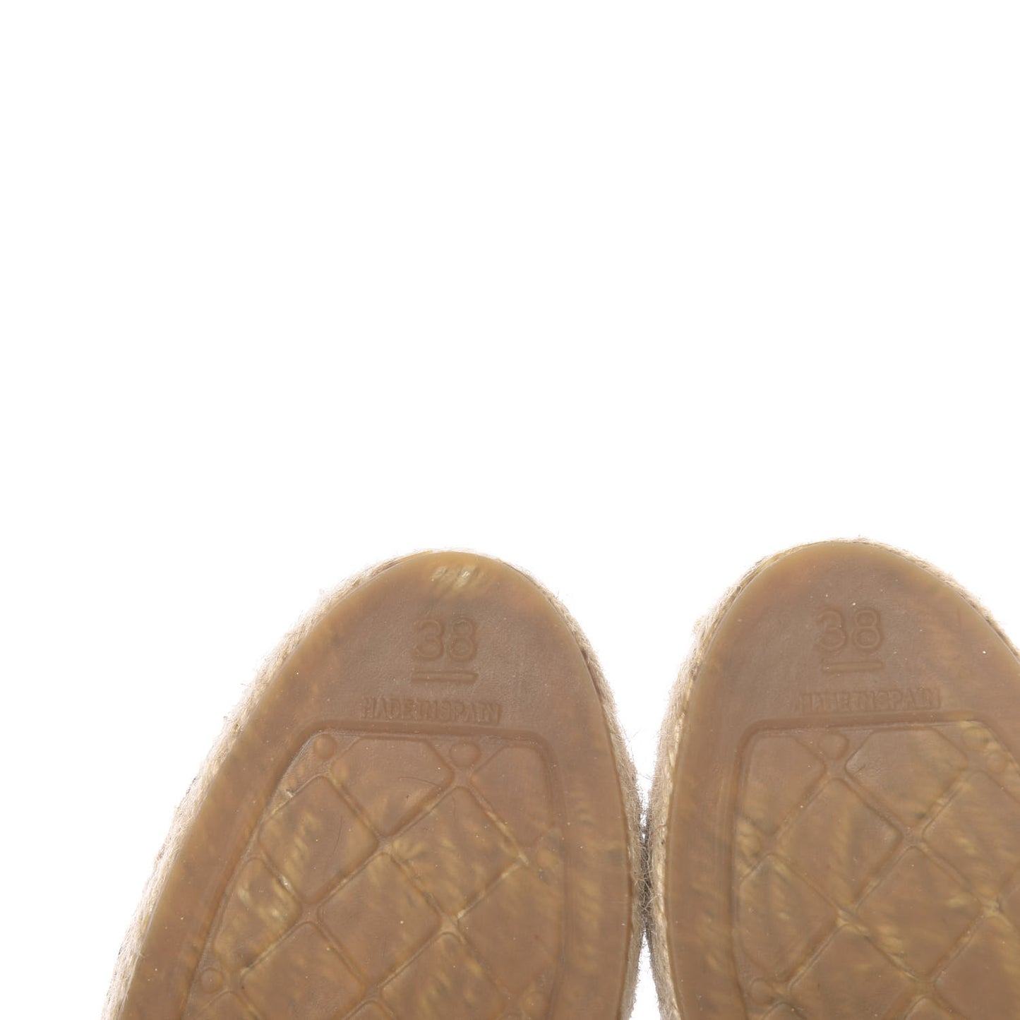 Lambskin CC Espadrilles 38 Black