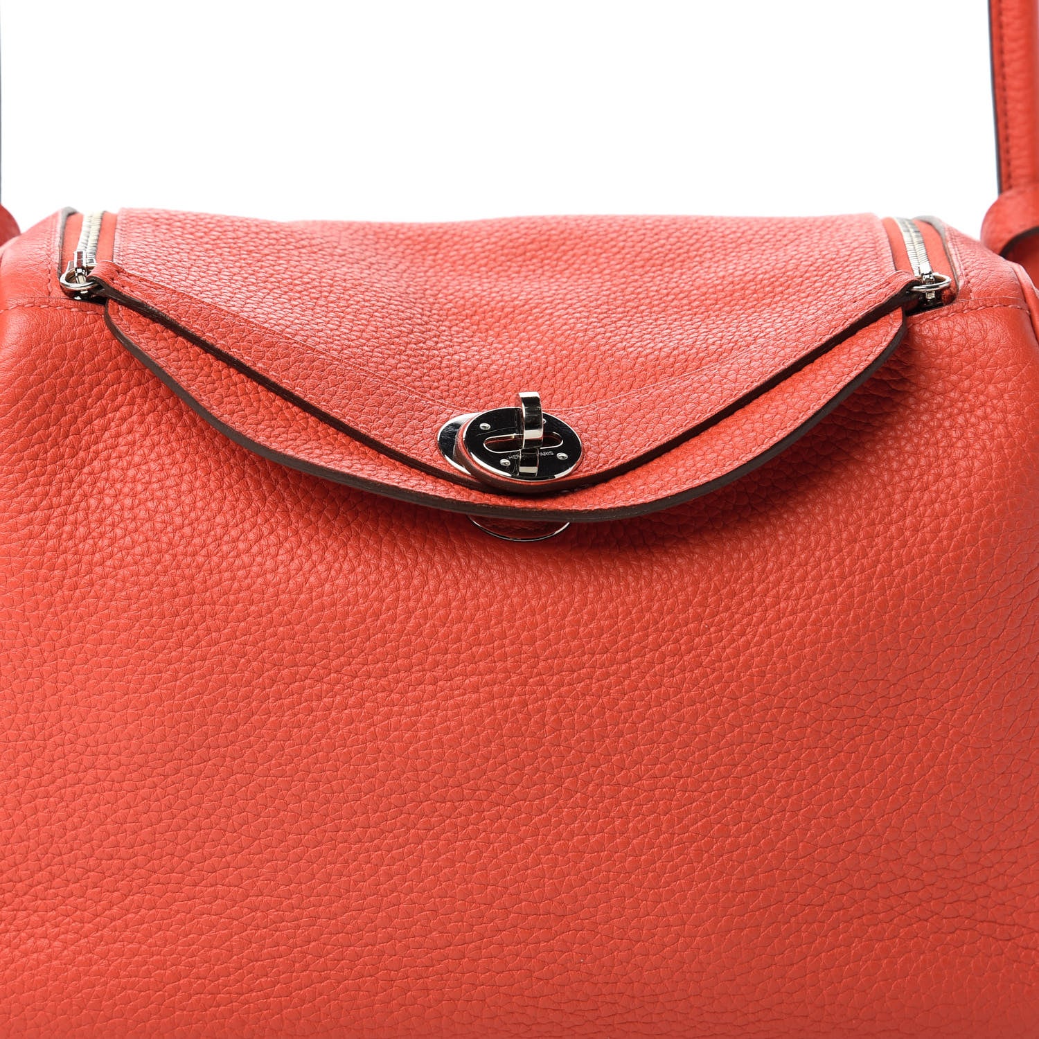 Hermes Taurillon Clemence Lindy 26 Bougainvillea 9 of 9