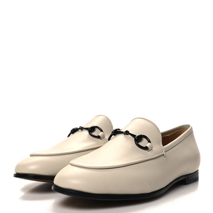 Gucci Malaga Kid Womens Jordaan Loafers 36.5 White 3 of 9
