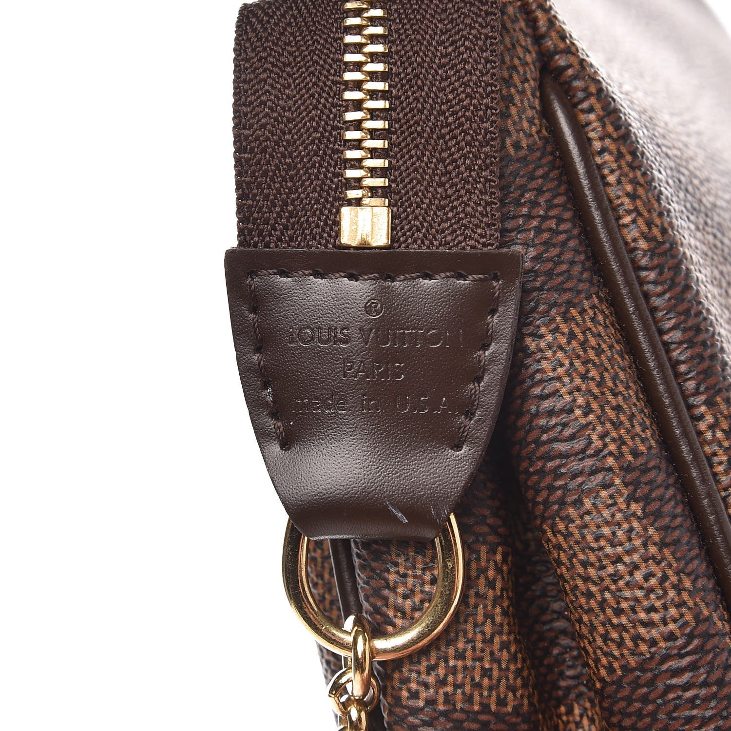 Louis Vuitton Damier Ebene Eva Clutch 7 of 9
