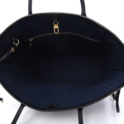 Louis Vuitton Empreinte Monogram Giant Neverfull MM Black 5 of 10