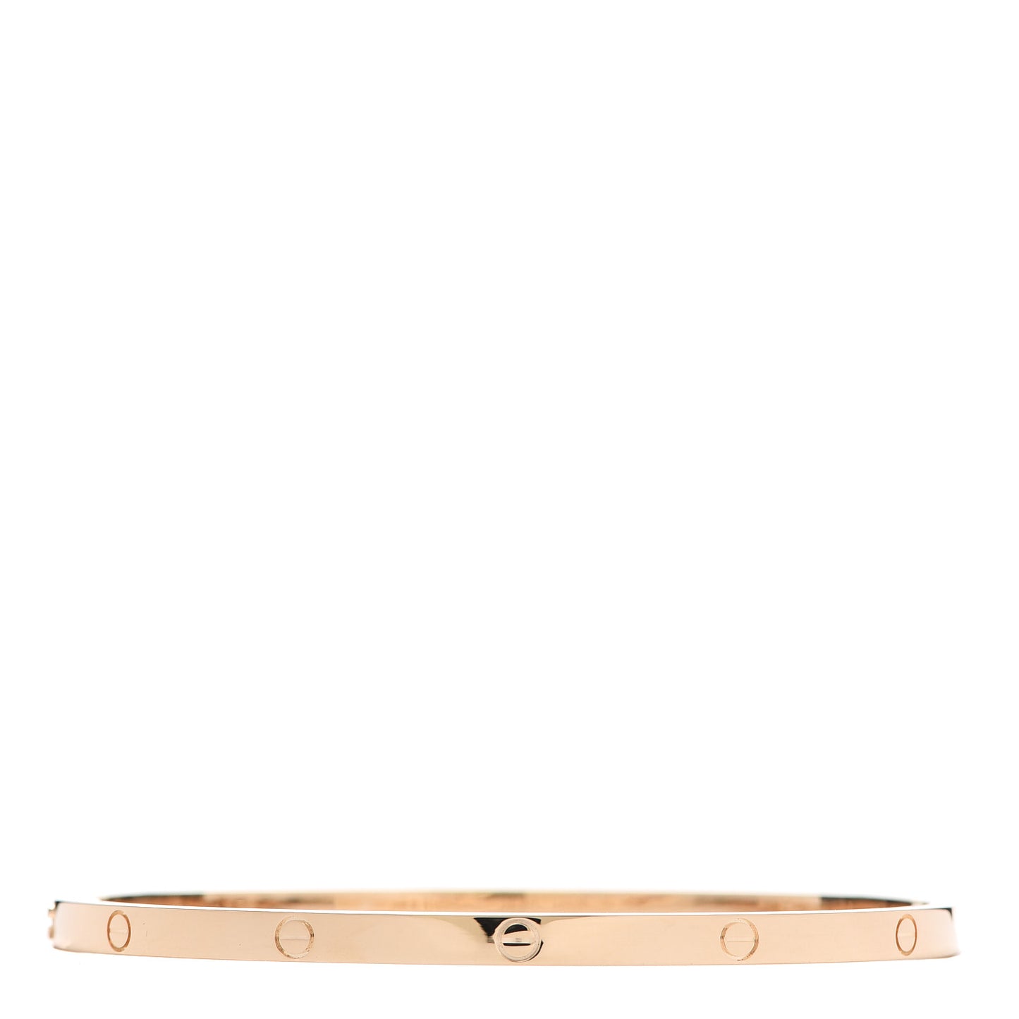 18K Yellow Gold Small LOVE Bracelet 18