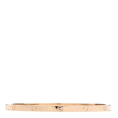 Cartier 18K Yellow Gold Small LOVE Bracelet 18 3 of 7