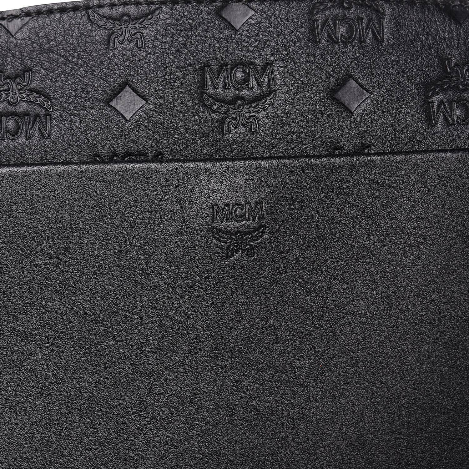 MCM Calfskin Ottomar Essential Crossbody Bag Black 8 of 10