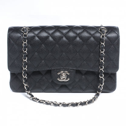 Chanel Caviar Quilted Medium Double Flap Black 1 of 7