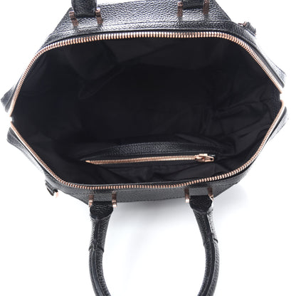 Alexander Wang Pebbled Calfskin Small Emile Soft Black Rose Gold Hardware 5 of 9