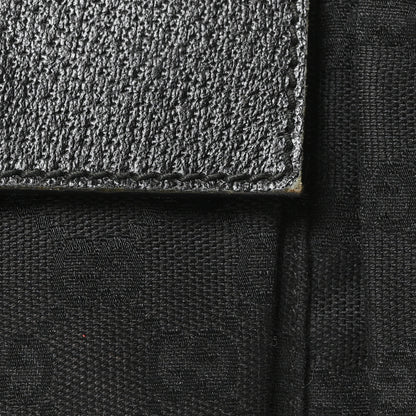 Gucci GG Monogram Web Double Pocket Belt Bag Black 8 of 10