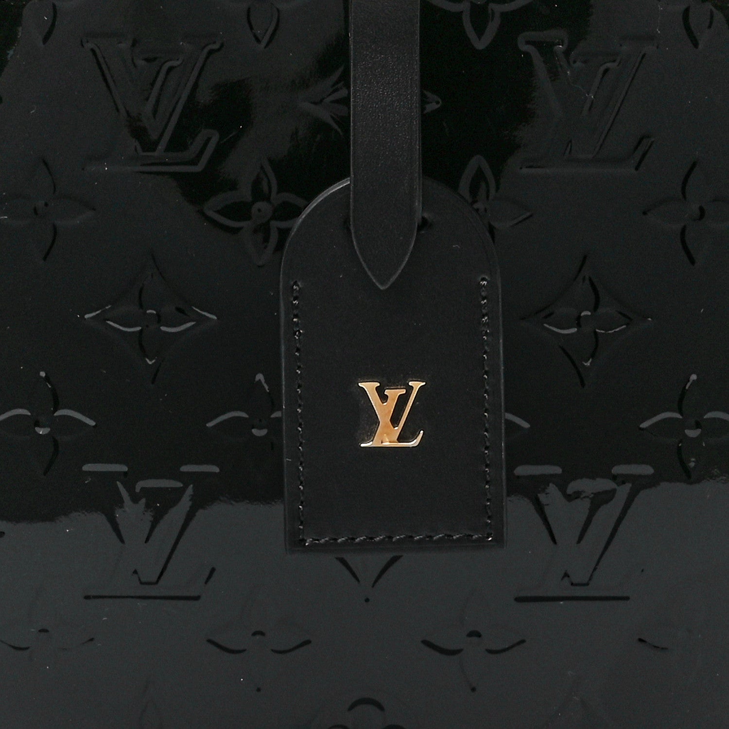 Louis Vuitton Vernis Boite Chapeau Souple MM Black 8 of 11