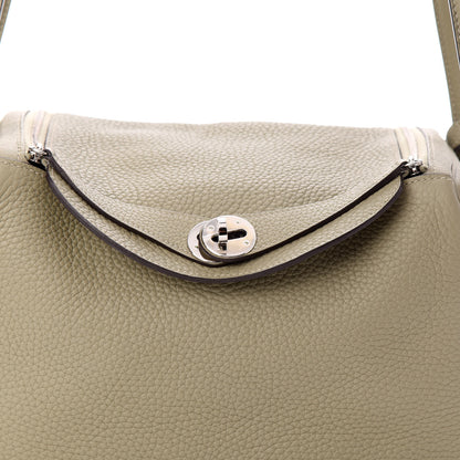 Hermes Taurillon Clemence Lindy 26 Sauge 7 of 9